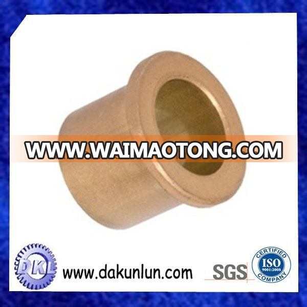 Sintered Bronze V-Shaped Flange Bushing for Plain Bearings