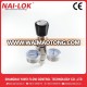 High pressure gas two stage pressure regulator for special gas system