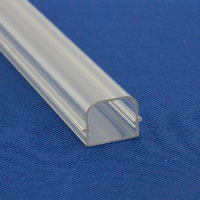 China Professional Customized Clear Extrusion Plastic Profile LED