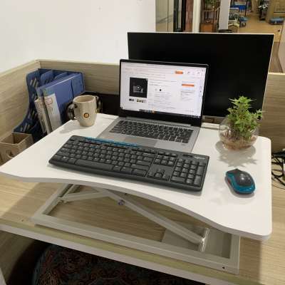 Factory Custom Office ergonomic foldable manual standing desk frame