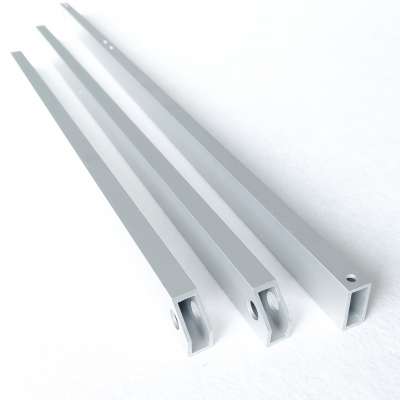 Customized design chemical polishing flat aluminum profiles aluminum