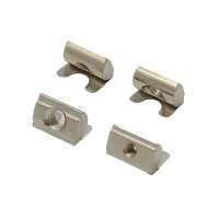 High quality t slot aluminum accessories roll in t nut aluminium profil track